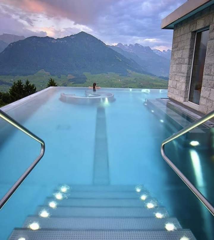 pool mount view